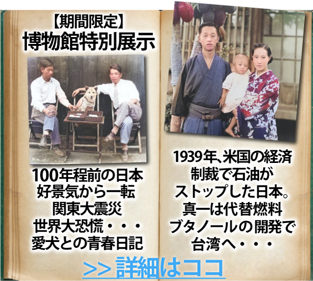期間限定　博物館展示